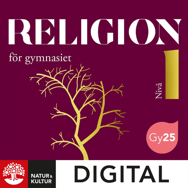 Religion för gymnasiet nivå 1 Digital-Digitala böcker-Natur & Kultur Digital-peaceofhome.se