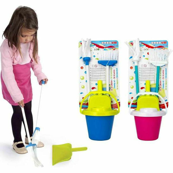 Rengörings & Lagrings-kit Cleaning Home 16 Kub Mopp Skyffel Sopborste-Leksaker och spel, Imitera spel-BigBuy Fun-peaceofhome.se
