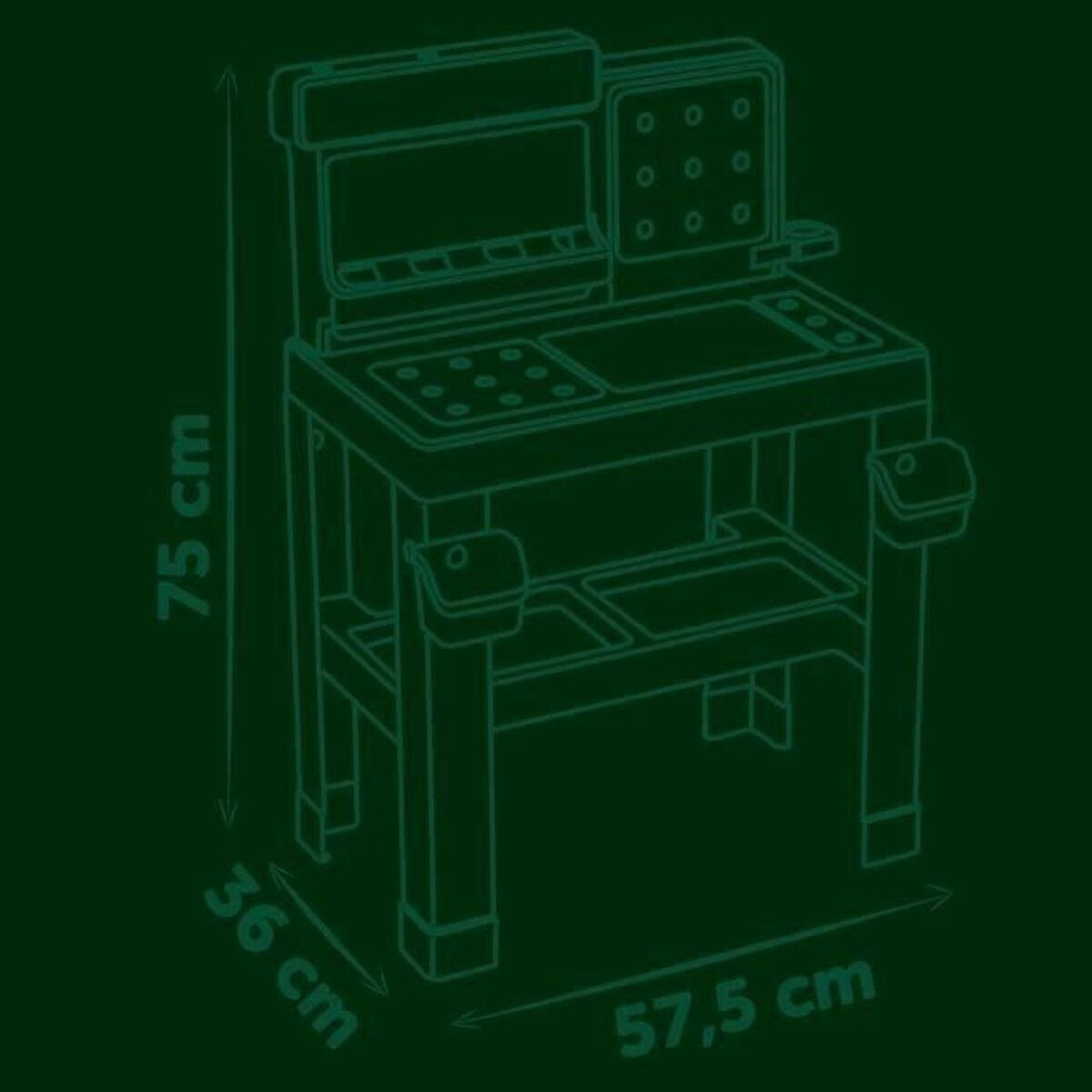 Rengörings & Lagrings-kit Smoby-Leksaker och spel, Imitera spel-Smoby-peaceofhome.se