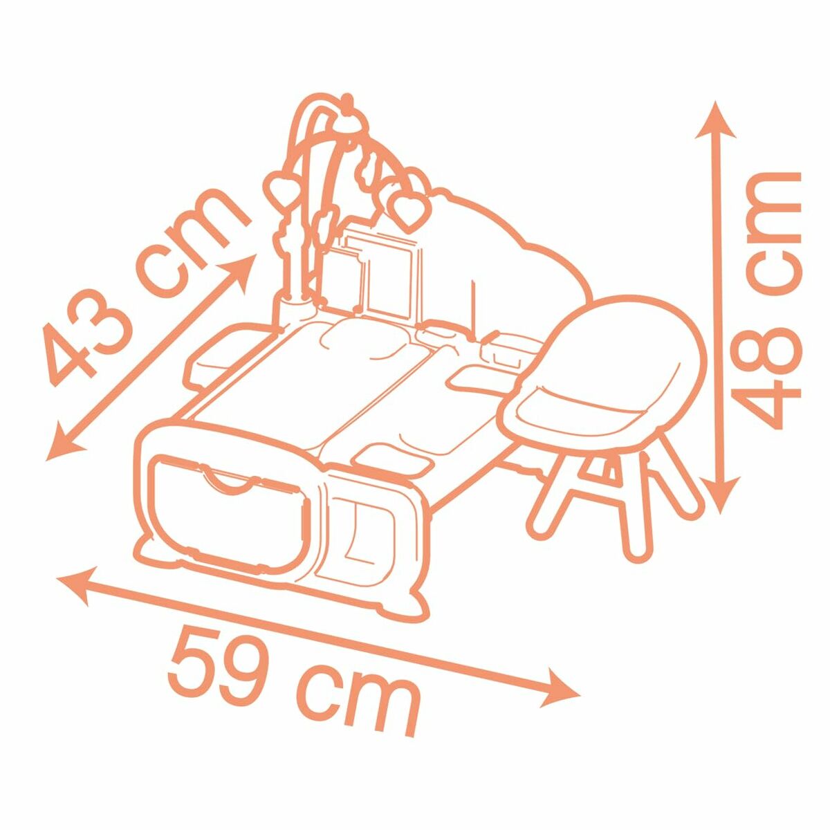 Rengörings & Lagrings-kit Smoby-Leksaker och spel, Imitera spel-Smoby-peaceofhome.se