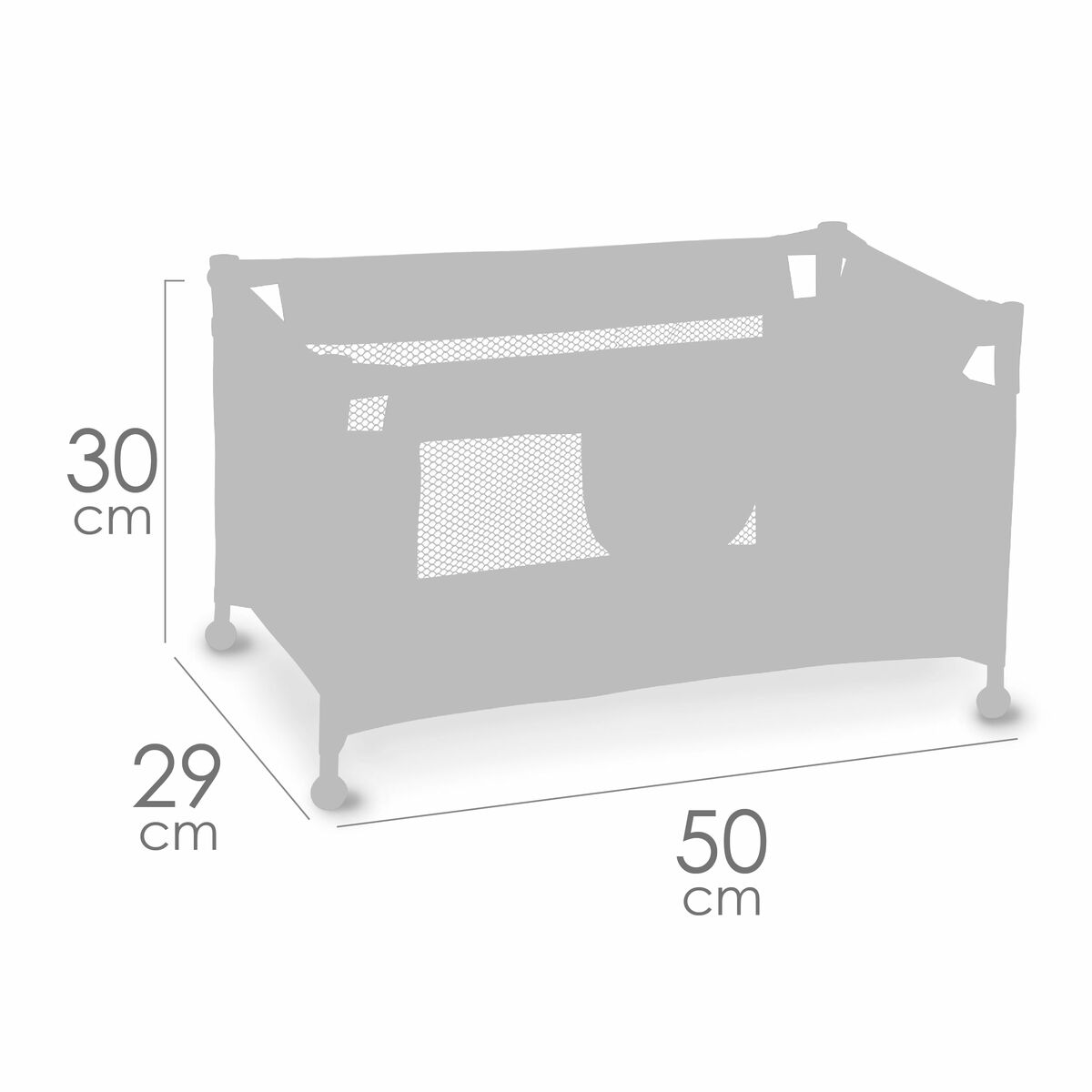 Resesäng för bebis Decuevas 50 x 29 x 30 cm Blå (Renoverade B)-Leksaker och spel, Dockor och tillbehör-Decuevas-peaceofhome.se