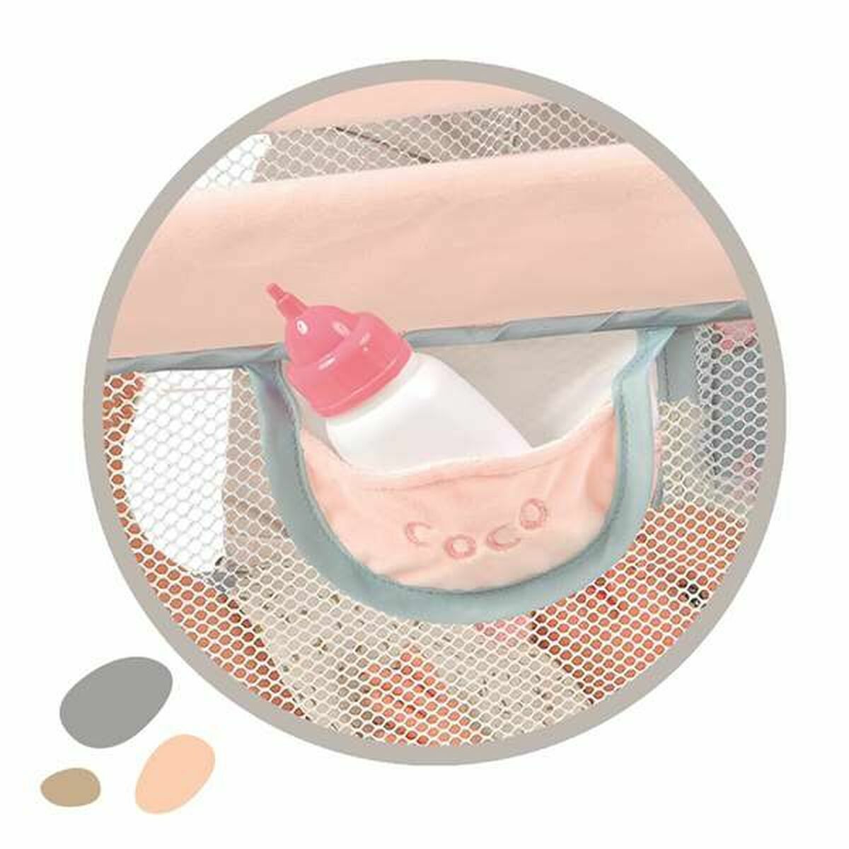 Resesäng för bebis Decuevas 50 x 29 x 30 cm Blå (Renoverade B)-Leksaker och spel, Dockor och tillbehör-Decuevas-peaceofhome.se