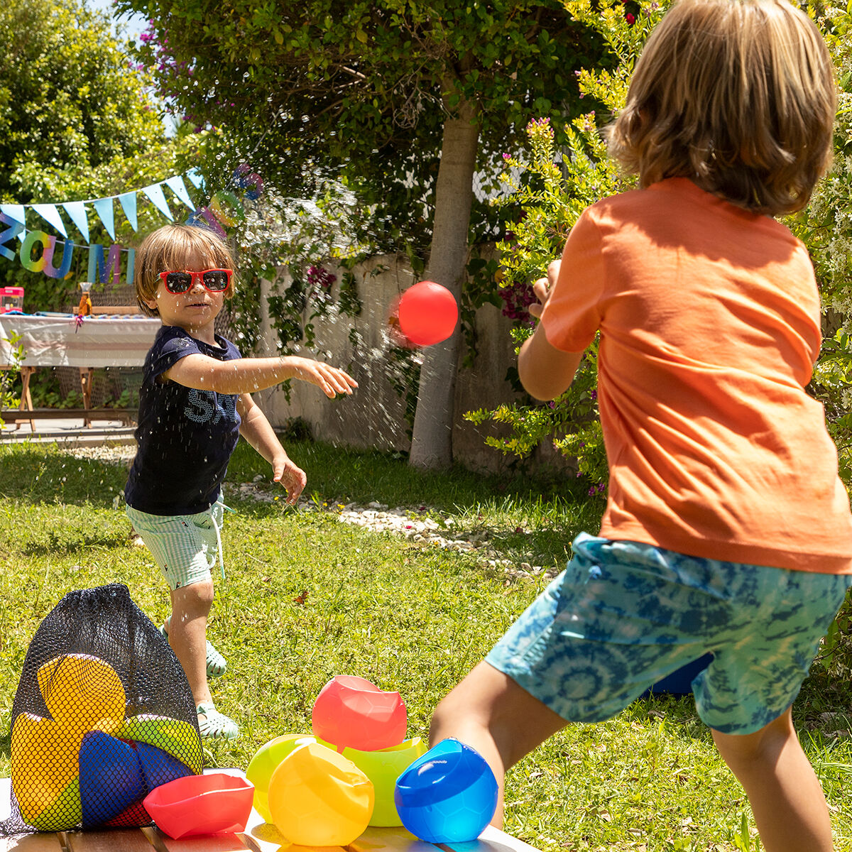 Reusable Water Balloons Waloons InnovaGoods 12 antal-Leksaker och spel, Sport och utomhus-InnovaGoods-peaceofhome.se