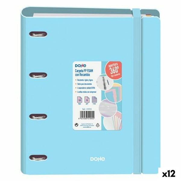 Ringpärm DOHE Pastellblå A4 (12 antal)-Kontor och Kontorsmaterial, Kontorsmaterial-DOHE-peaceofhome.se