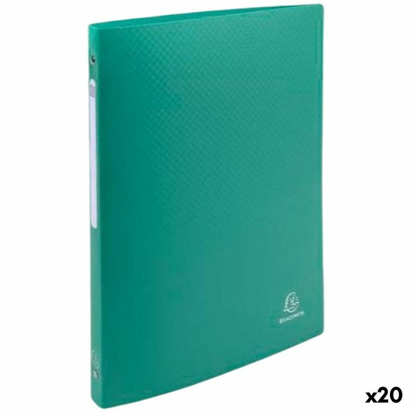 Ringpärm Exacompta Mörkgrön A4 (20 antal)-Kontor och Kontorsmaterial, Kontorsmaterial-Exacompta-peaceofhome.se