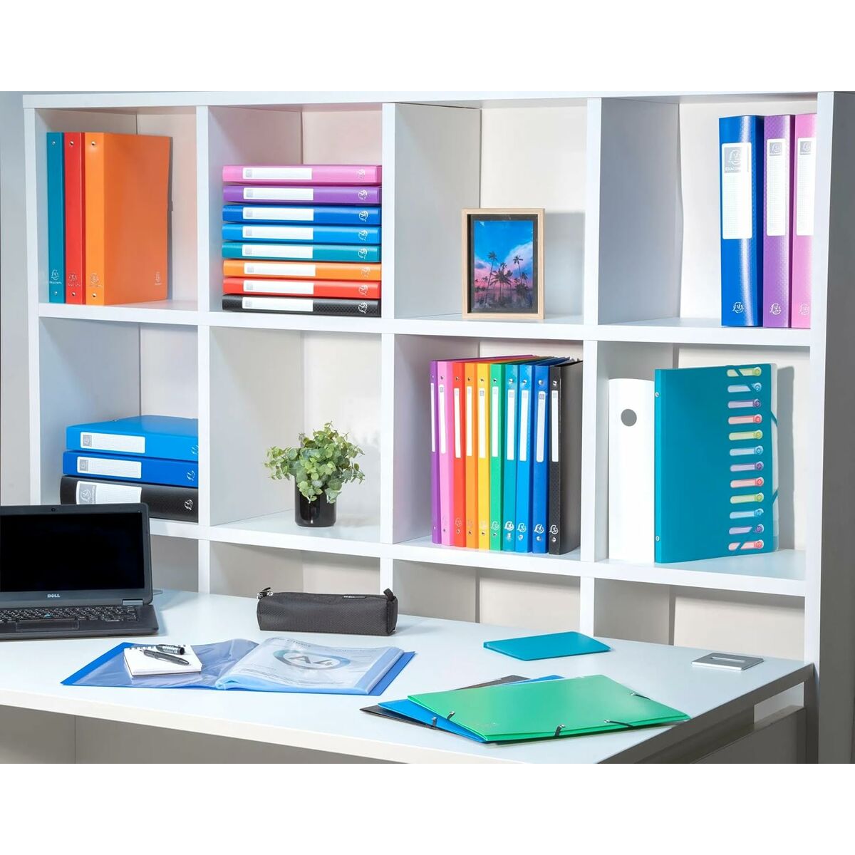 Ringpärm Exacompta Svart A4 (20 antal)-Kontor och Kontorsmaterial, Kontorsmaterial-Exacompta-peaceofhome.se