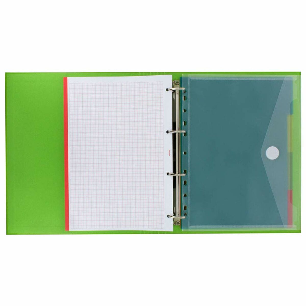Ringpärm Grafoplas Carpebook Grön 32 x 28 x 4 cm-Kontor och Kontorsmaterial, Kontorsmaterial-Grafoplas-peaceofhome.se