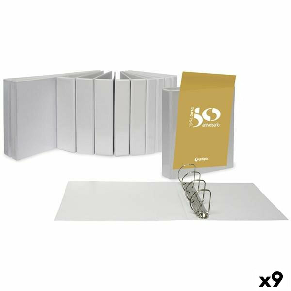 Ringpärm Grafoplas Vit A3 (9 antal)-Kontor och Kontorsmaterial, Kontorsmaterial-Grafoplas-peaceofhome.se