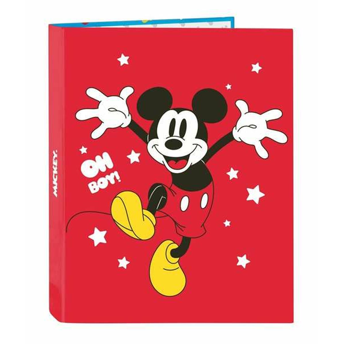 Ringpärm Mickey Mouse Fantastic Röd-Kontor och Kontorsmaterial, Kontorsmaterial-Mickey Mouse-peaceofhome.se