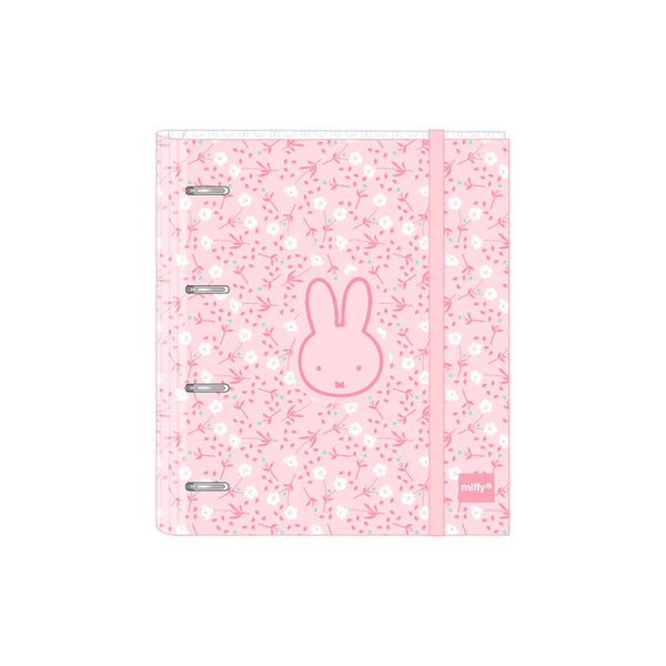 Ringpärm Miffy Flores 27 x 32 x 3.5 cm-Kontor och Kontorsmaterial, Kontorsmaterial-Miffy-peaceofhome.se