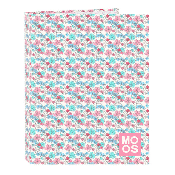 Ringpärm Moos Flores Multicolour A4 26.5 x 33 x 4 cm-Kontor och Kontorsmaterial, Kontorsmaterial-Moos-peaceofhome.se