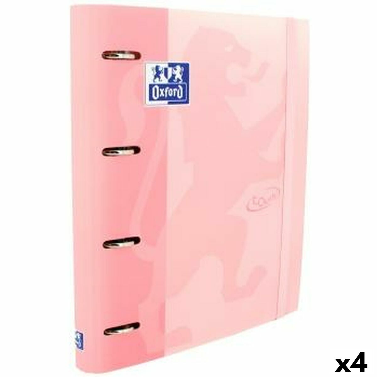 Ringpärm Oxford TOUCH Rosa A4+ (4 antal)-Kontor och Kontorsmaterial, Kontorsmaterial-Oxford-peaceofhome.se