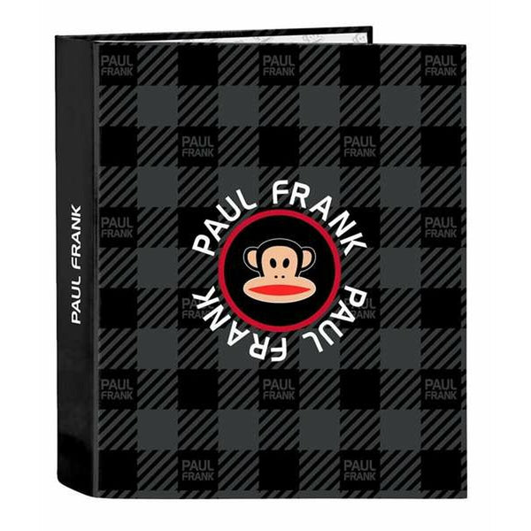 Ringpärm Paul Frank Campers Svart 27 x 33 x 6 cm-Kontor och Kontorsmaterial, Kontorsmaterial-Paul Frank-peaceofhome.se