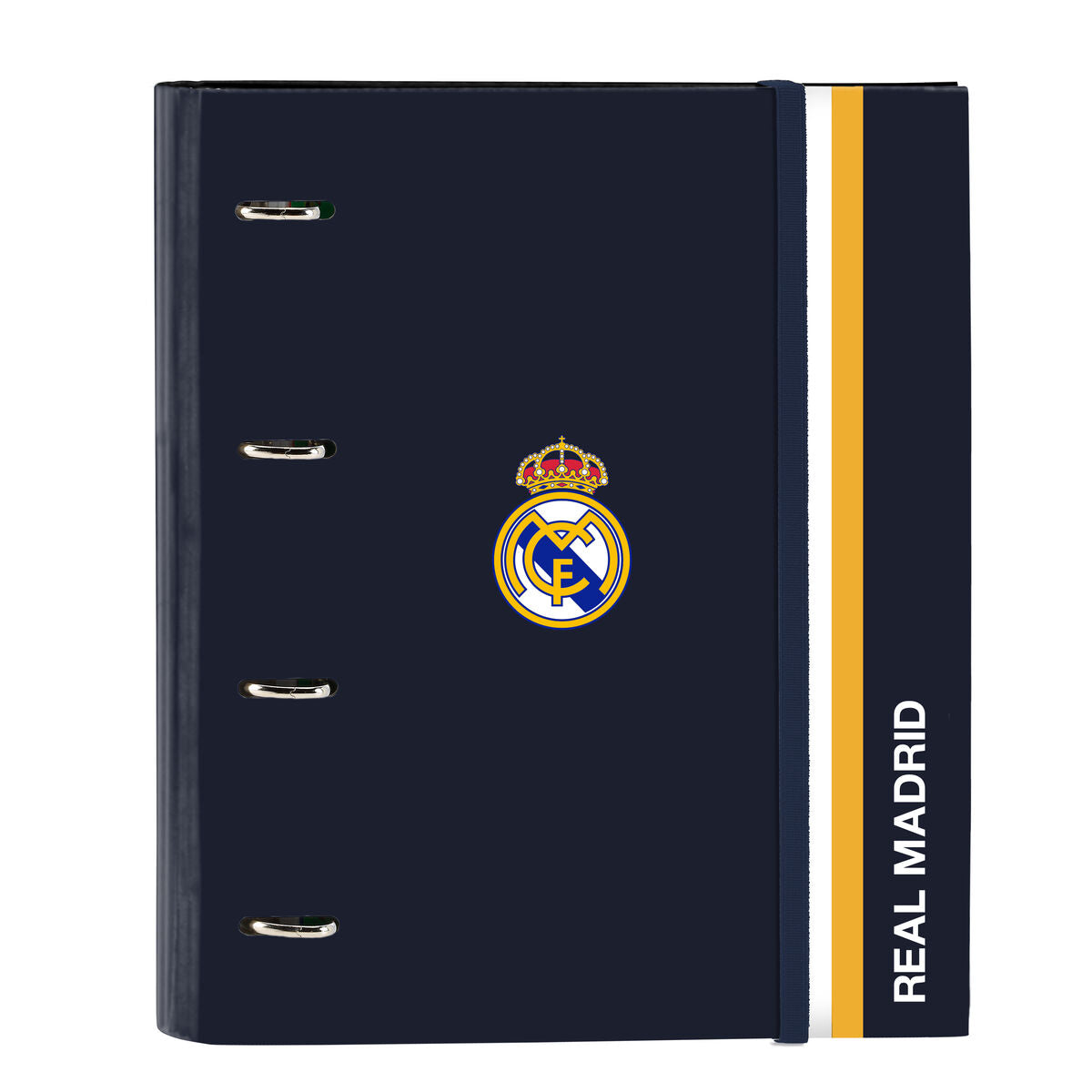 Ringpärm Real Madrid C.F. Vit 27 x 32 x 3.5 cm-Kontor och Kontorsmaterial, Kontorsmaterial-Real Madrid C.F.-peaceofhome.se
