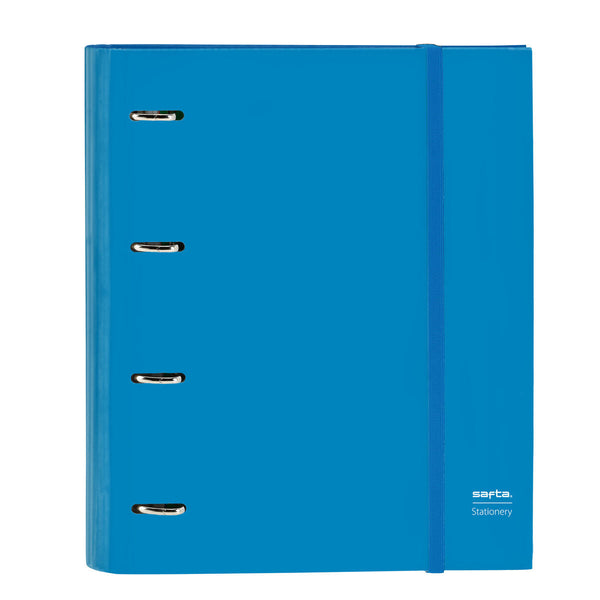 Ringpärm Safta Azul Blå (27 x 32 x 3.5 cm)-Kontor och Kontorsmaterial, Kontorsmaterial-Safta-peaceofhome.se