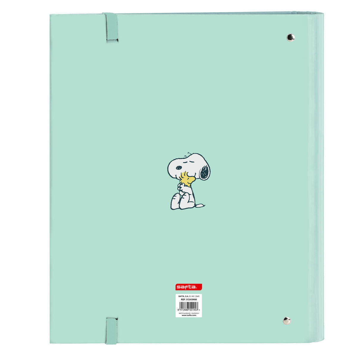 Ringpärm Snoopy Groovy Grön 27 x 32 x 3.5 cm-Kontor och Kontorsmaterial, Kontorsmaterial-Snoopy-peaceofhome.se