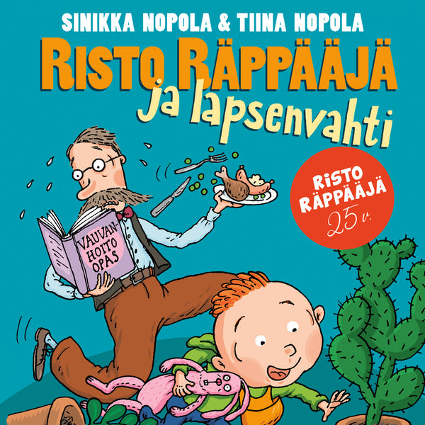 Risto Räppääjä ja lapsenvahti – Ljudbok – Laddas ner-Digitala böcker-Axiell-peaceofhome.se