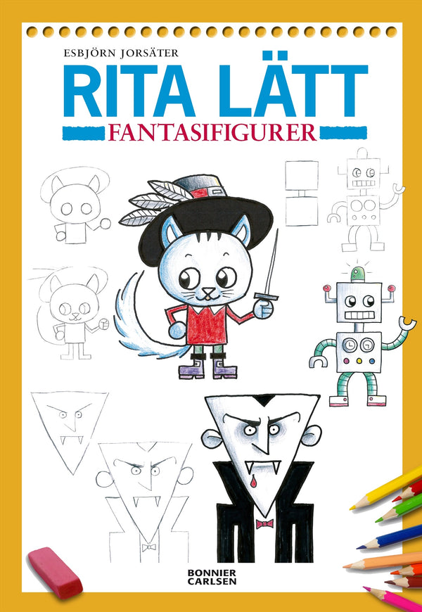 Rita lätt : fantasifigurer – E-bok – Laddas ner-Digitala böcker-Axiell-peaceofhome.se