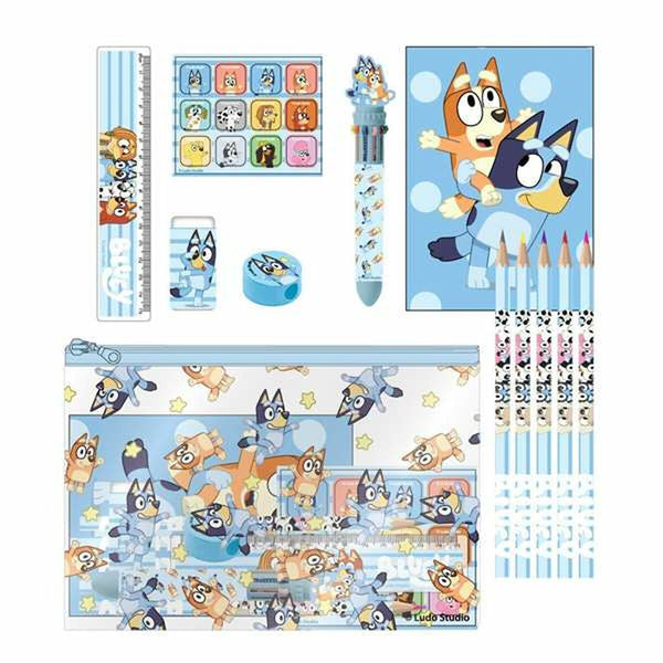 Ritningsset Bluey Blå-Leksaker och spel, Kreativa aktiviteter-Bluey-peaceofhome.se