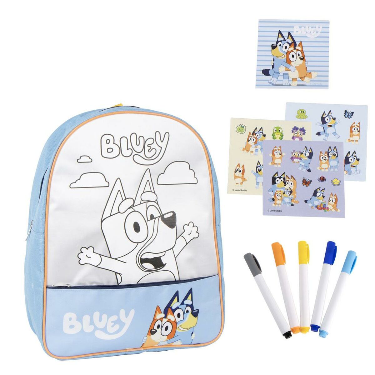 Ritningsset Bluey-Kontor och Kontorsmaterial, konst och hantverk-Bluey-peaceofhome.se