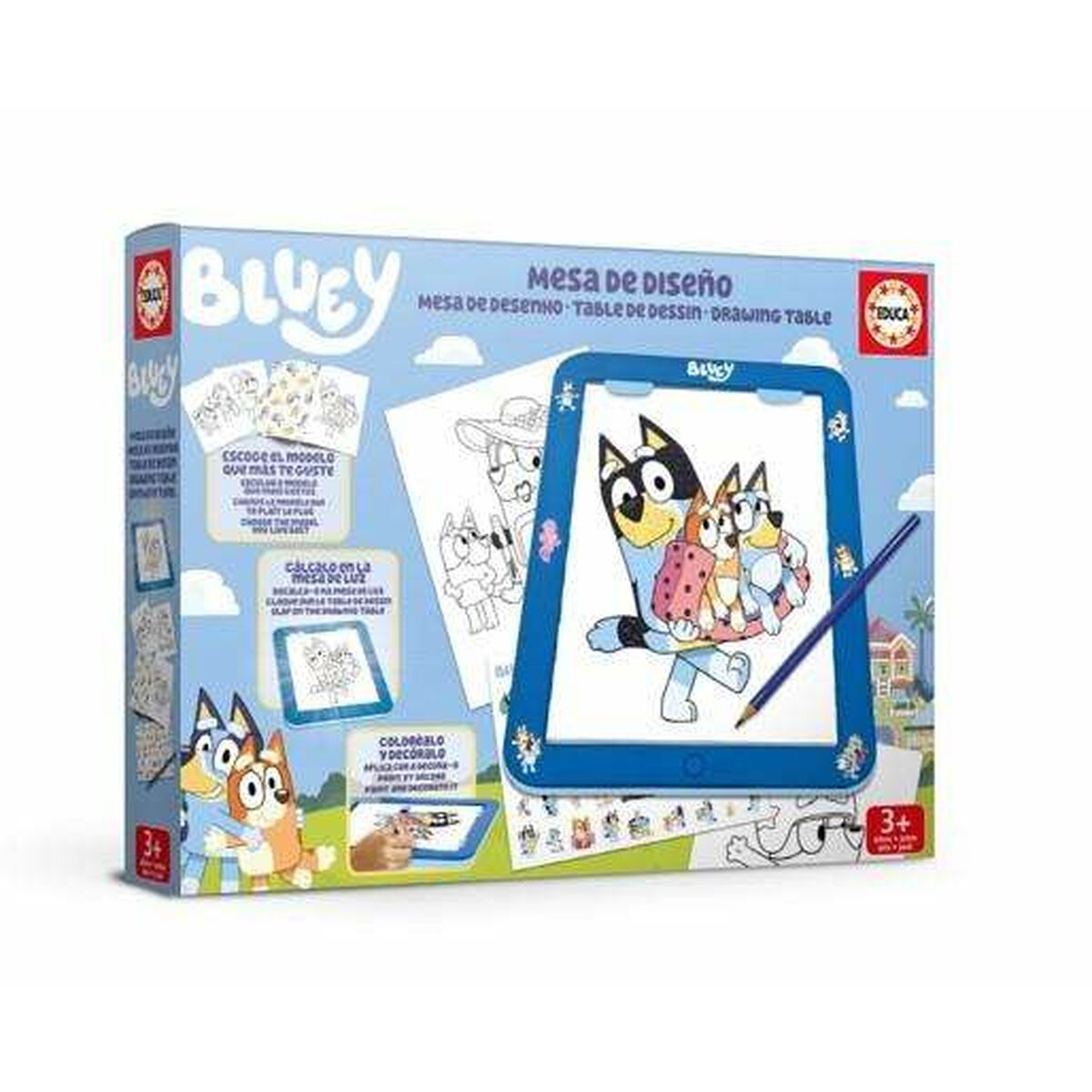 Ritningsset Bluey-Leksaker och spel, Kreativa aktiviteter-Bluey-peaceofhome.se