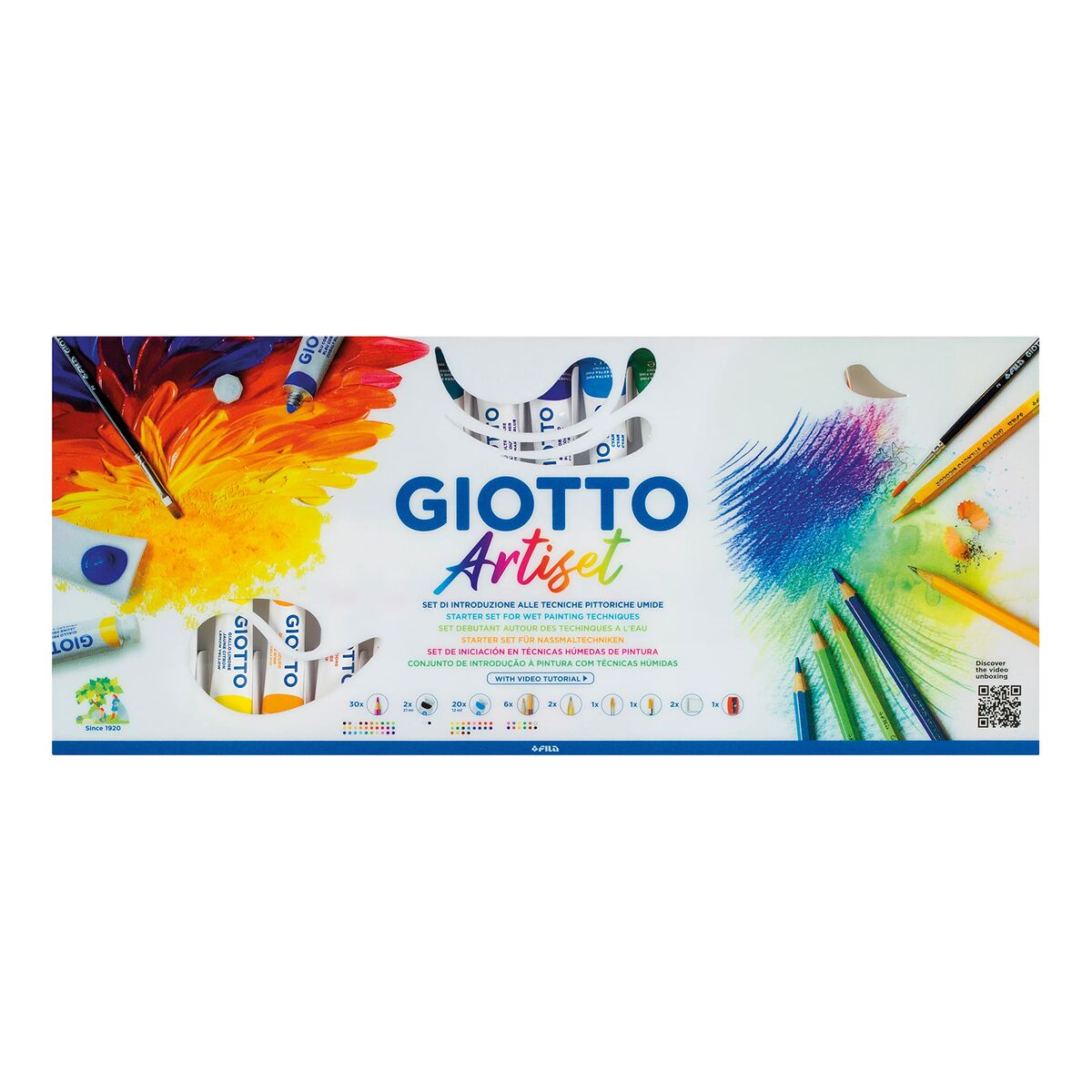 Ritningsset Giotto Artiset 65 Delar Multicolour-Leksaker och spel, Kreativa aktiviteter-Giotto-peaceofhome.se