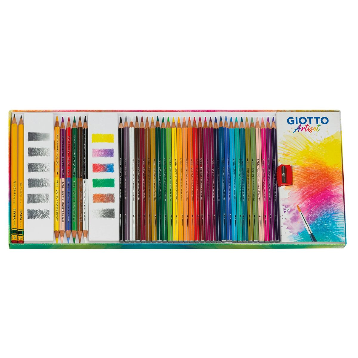 Ritningsset Giotto Artiset 65 Delar Multicolour-Leksaker och spel, Kreativa aktiviteter-Giotto-peaceofhome.se
