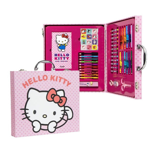 Ritningsset Hello Kitty 31 x 28 x 4 cm 42 Delar-Kontor och Kontorsmaterial, Skol- och utbildningsmaterial-Hello Kitty-peaceofhome.se