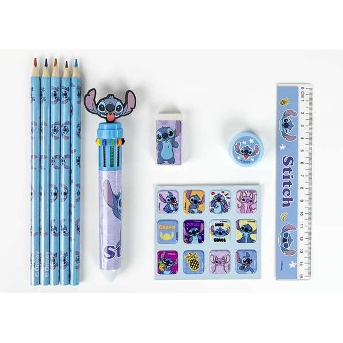 Ritningsset Stitch Blå-Leksaker och spel, Kreativa aktiviteter-Stitch-peaceofhome.se
