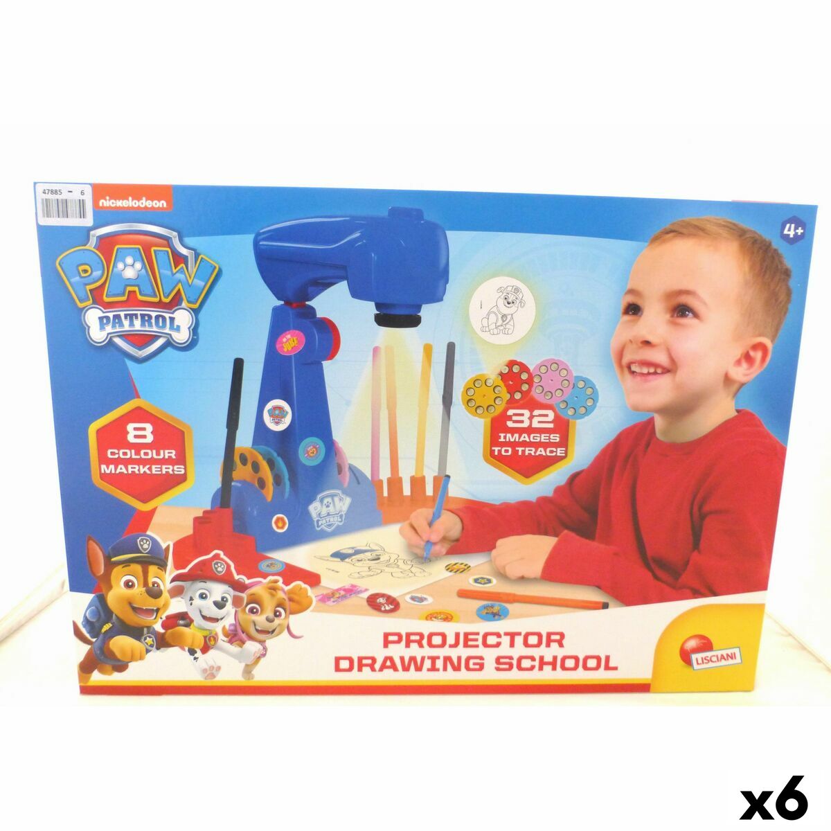 Ritningsset The Paw Patrol (6 antal)-Kontor och Kontorsmaterial, konst och hantverk-The Paw Patrol-peaceofhome.se