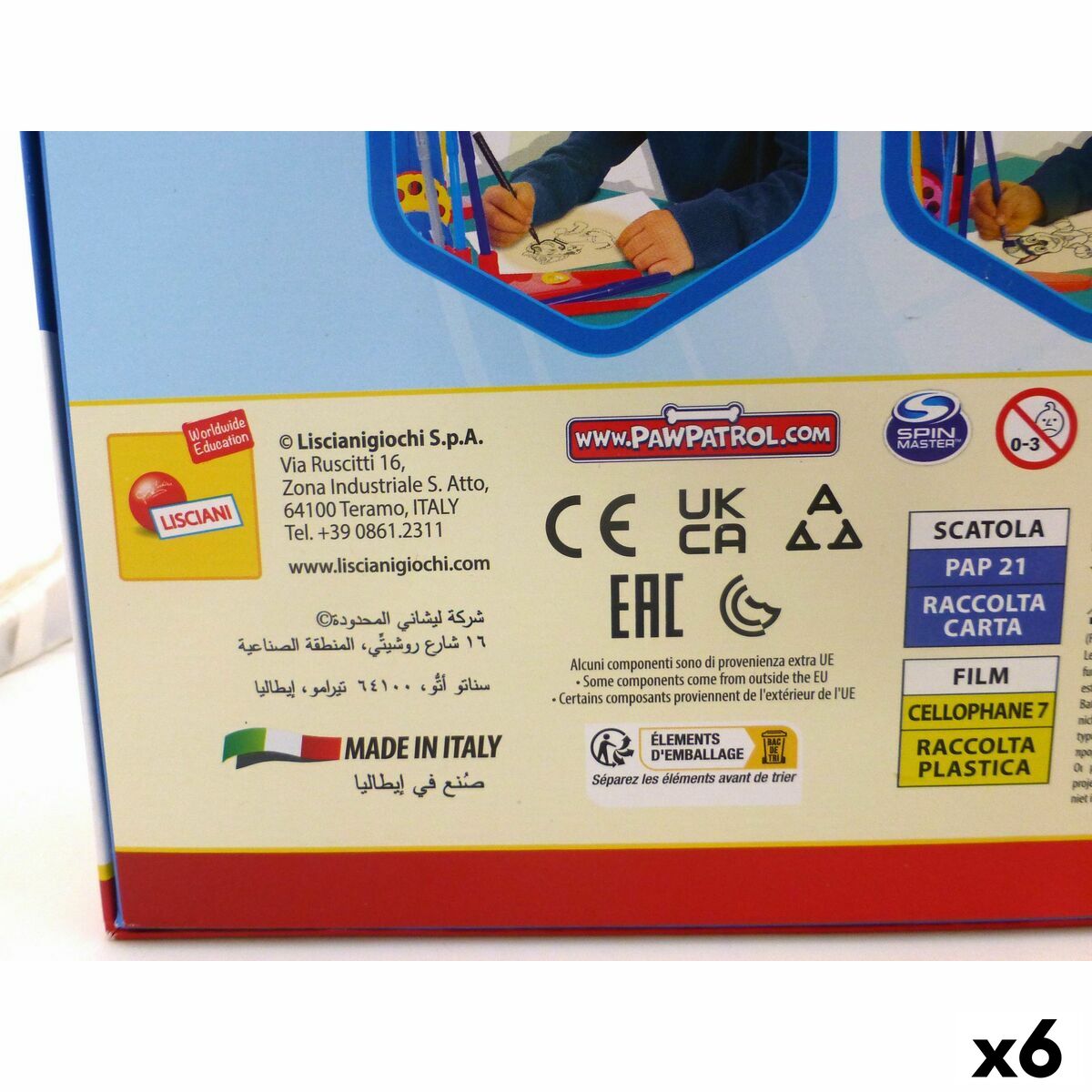 Ritningsset The Paw Patrol (6 antal)-Kontor och Kontorsmaterial, konst och hantverk-The Paw Patrol-peaceofhome.se