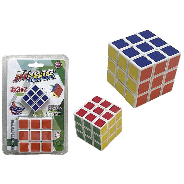 Rubiks kub 3x3x3 2 Delar-Leksaker och spel, Pussel och hjärngrupper-BigBuy Fun-peaceofhome.se