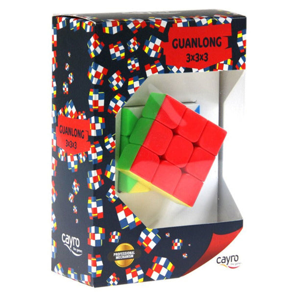 Rubiks kub Guanlong Cube 3x3 Cayro YJ8306-Leksaker och spel, Pussel och hjärngrupper-Cayro-peaceofhome.se
