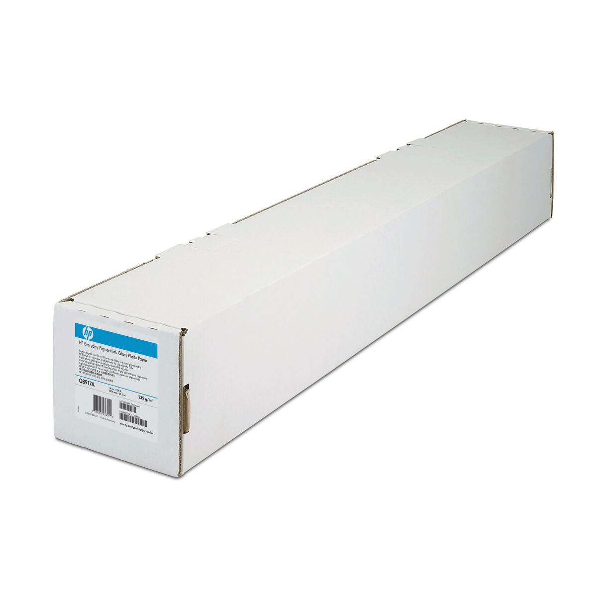 Rulle med fotografiskt papper HP Q8918A 20 Blad Snabbtorkande Glansig 30,5 m Vit-Kontor och Kontorsmaterial, Pappersprodukter för kontoret-HP-peaceofhome.se
