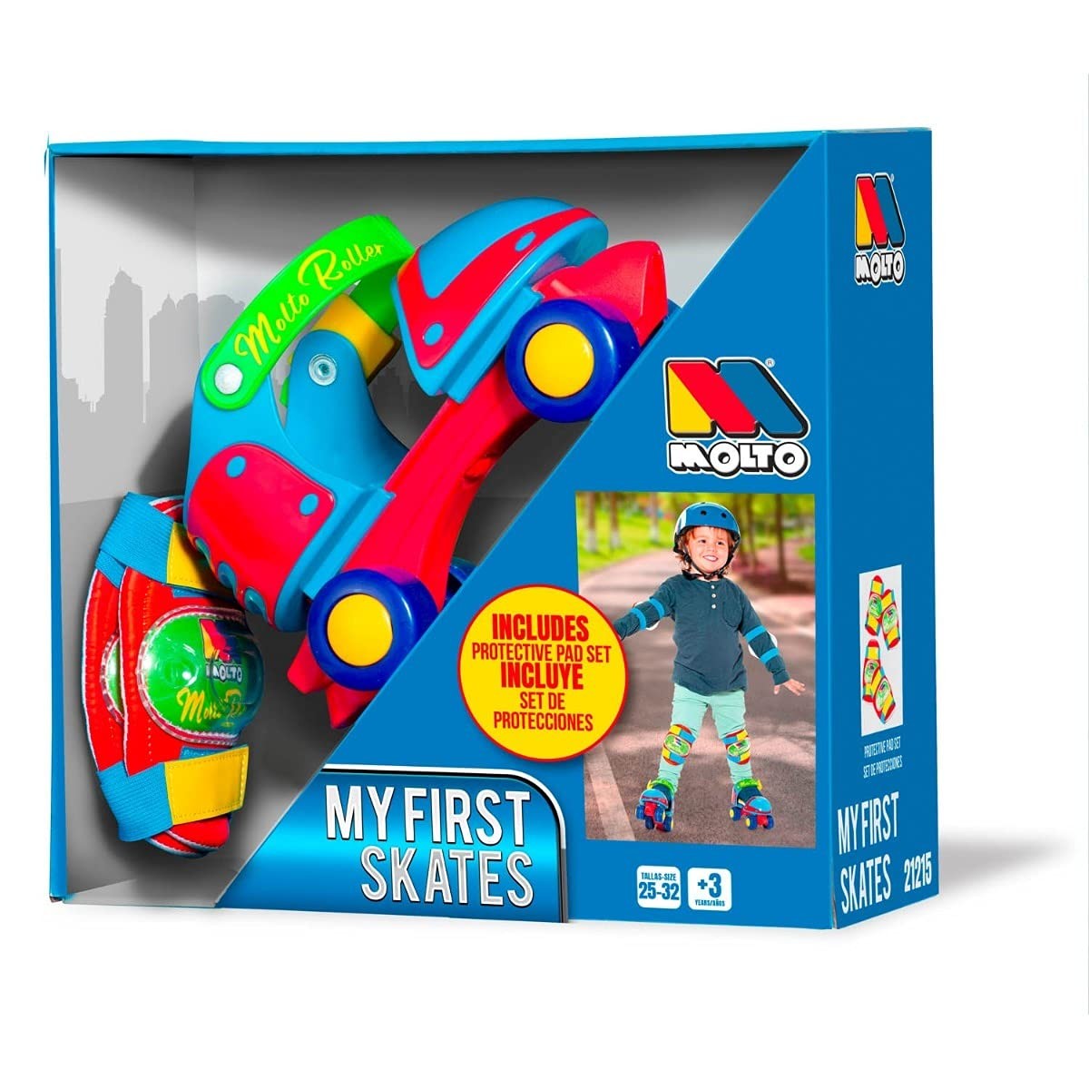 Rullskridskor Moltó My First Skates 25-32-Leksaker och spel, Sport och utomhus-Moltó-peaceofhome.se