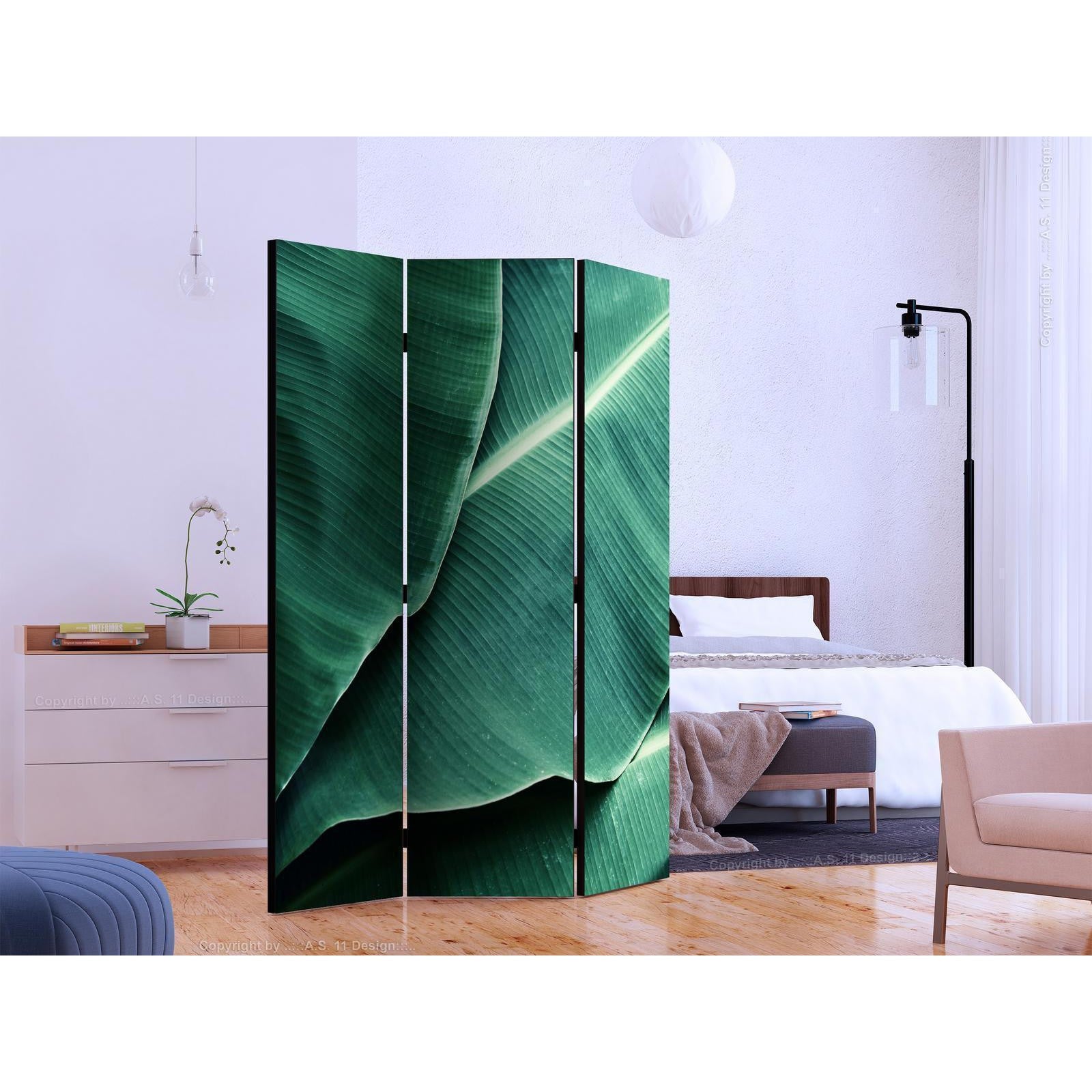 Rumsavdelare - Banana Leaf-Rumsavdelare-Artgeist-peaceofhome.se