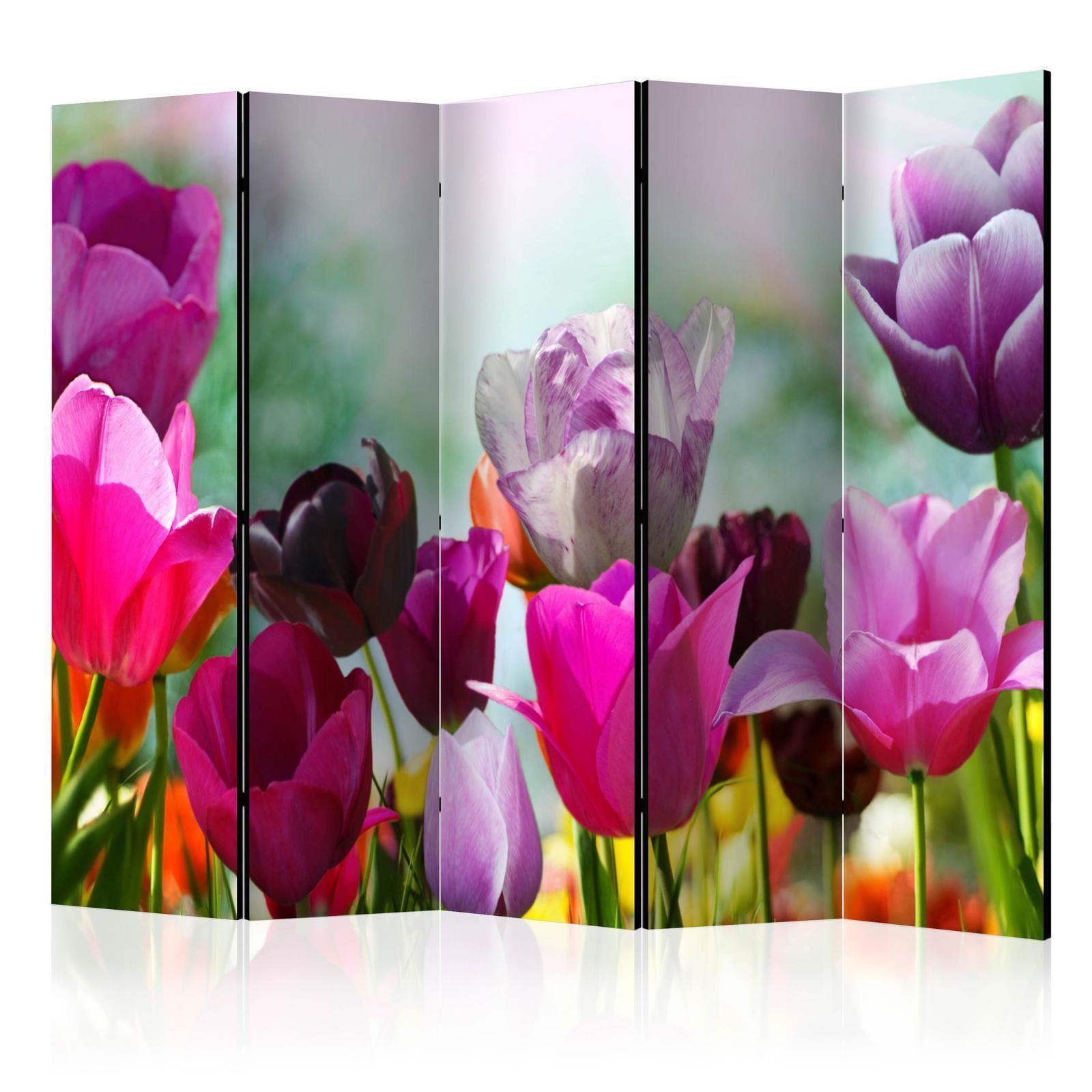 Rumsavdelare - Beautiful Tulips II-Rumsavdelare-Artgeist-peaceofhome.se