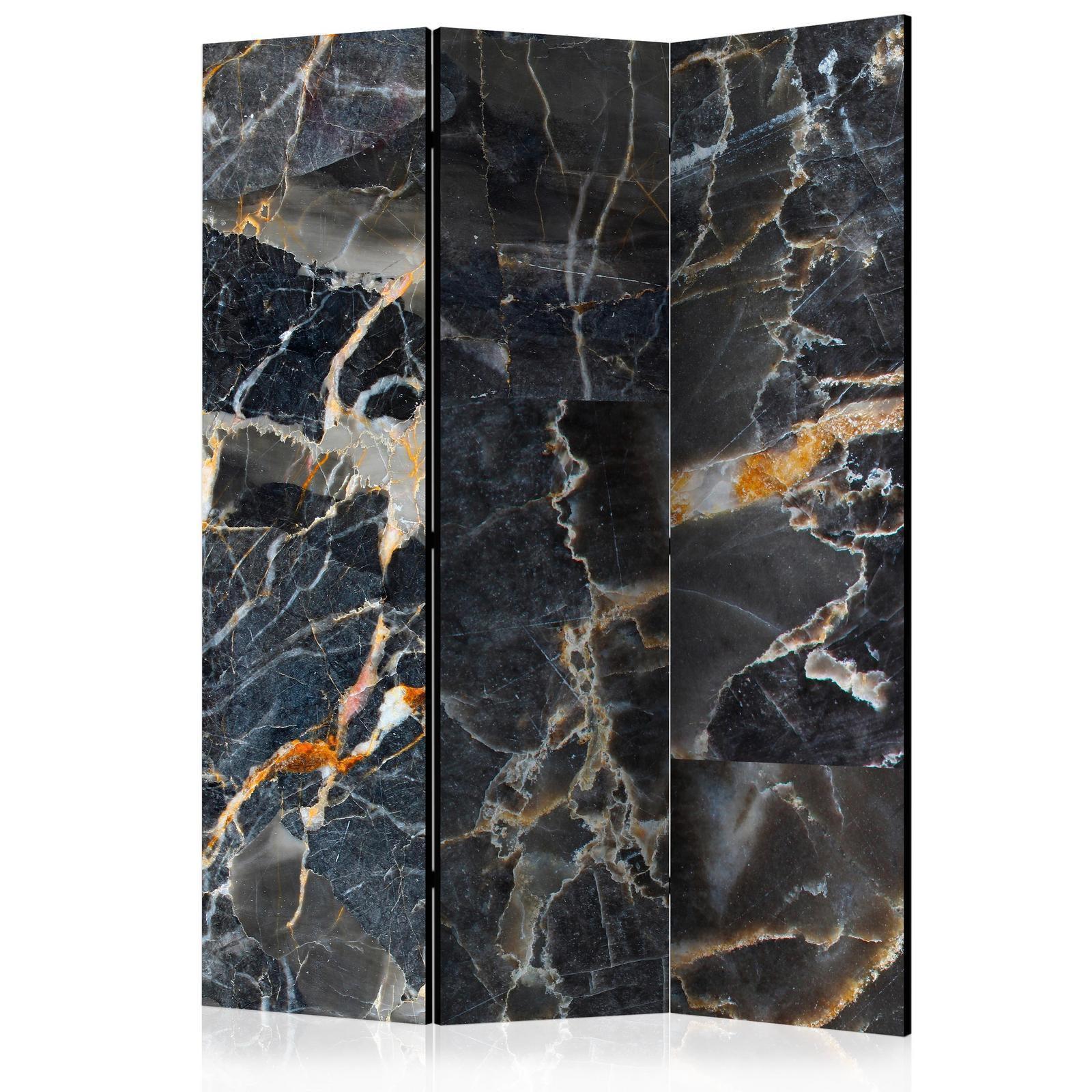 Rumsavdelare - Black Marble-Rumsavdelare-Artgeist-Dubbelsidig-135x172-peaceofhome.se