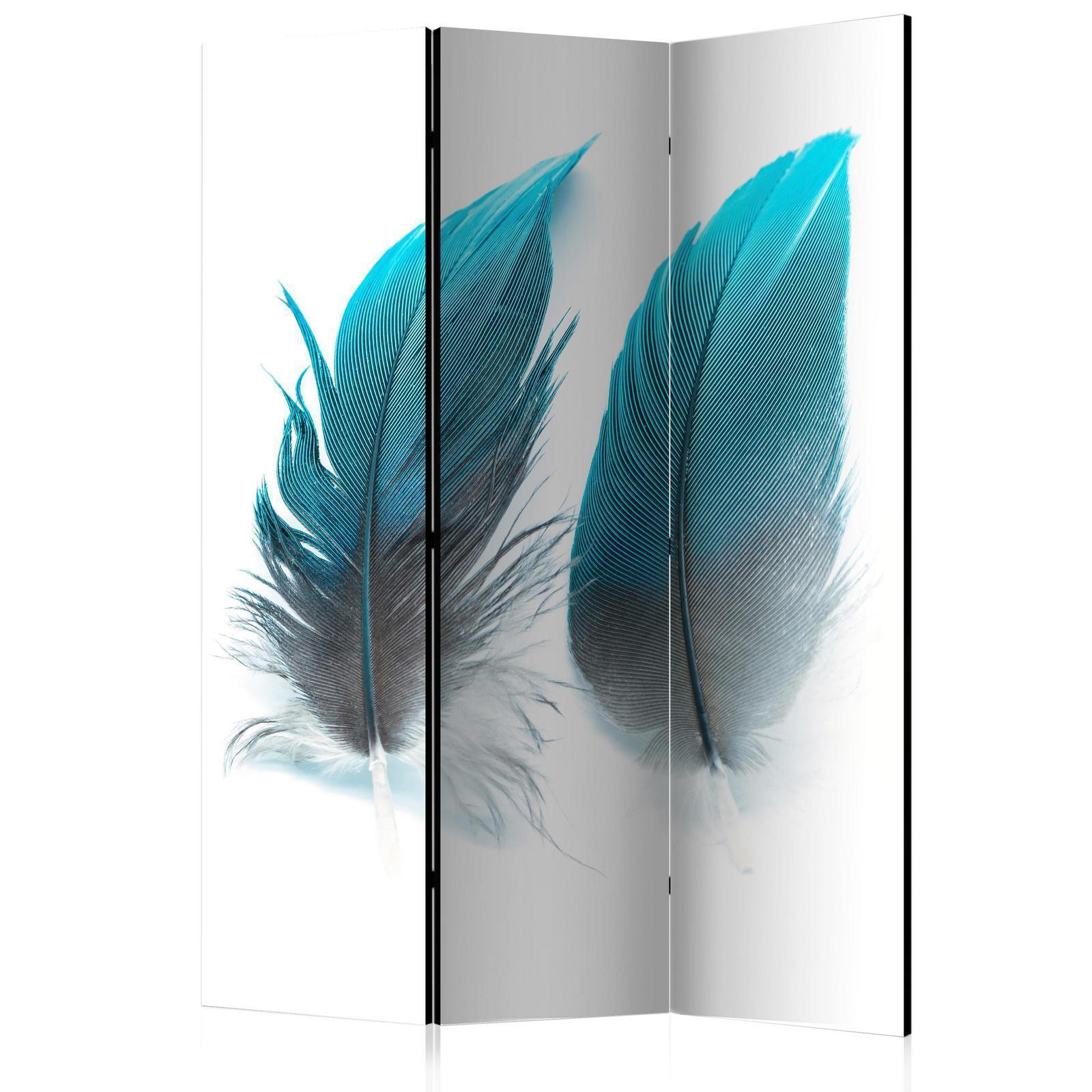 Rumsavdelare - Blue Feathers-Rumsavdelare-Artgeist-peaceofhome.se