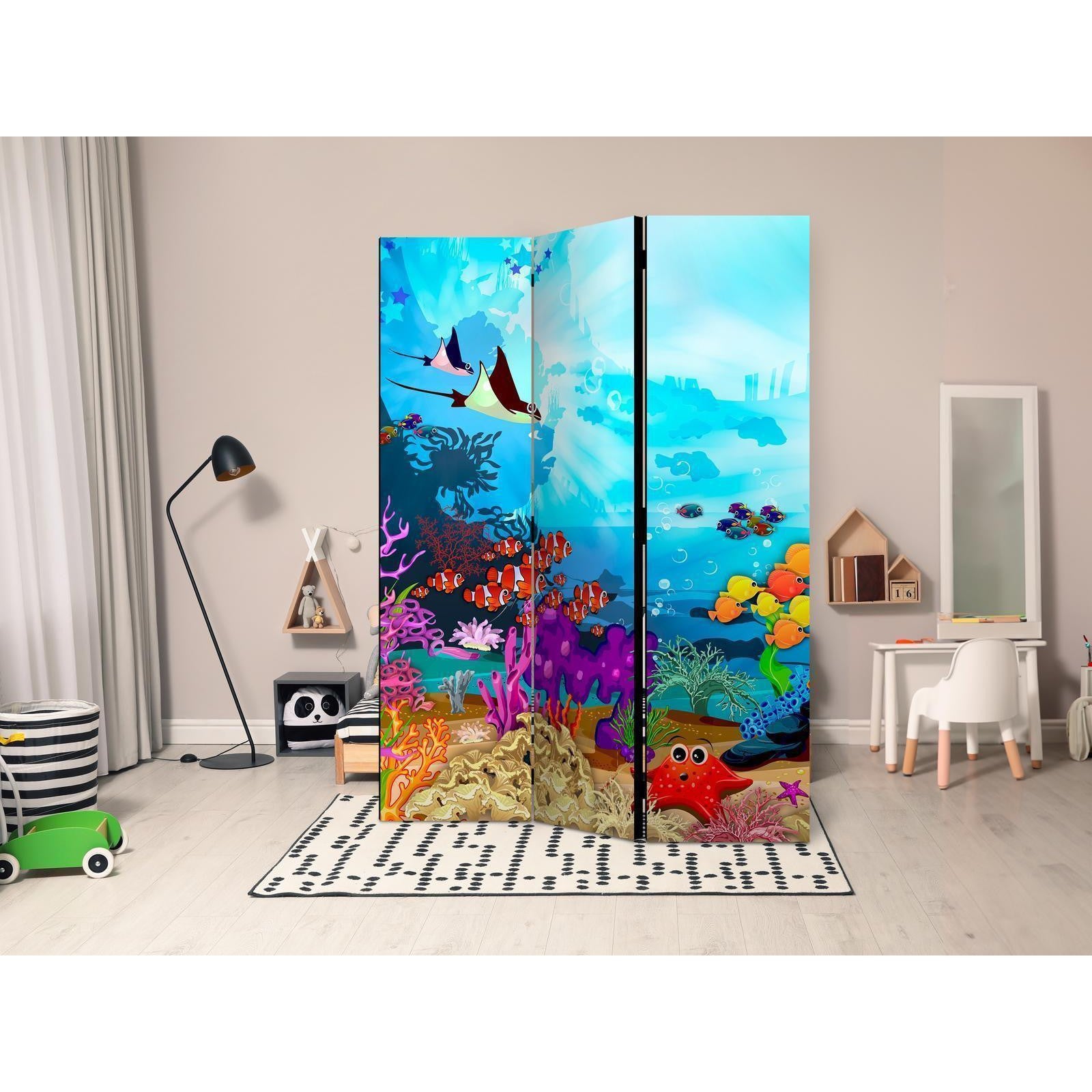 Rumsavdelare - Colourful Fish-Rumsavdelare-Artgeist-peaceofhome.se