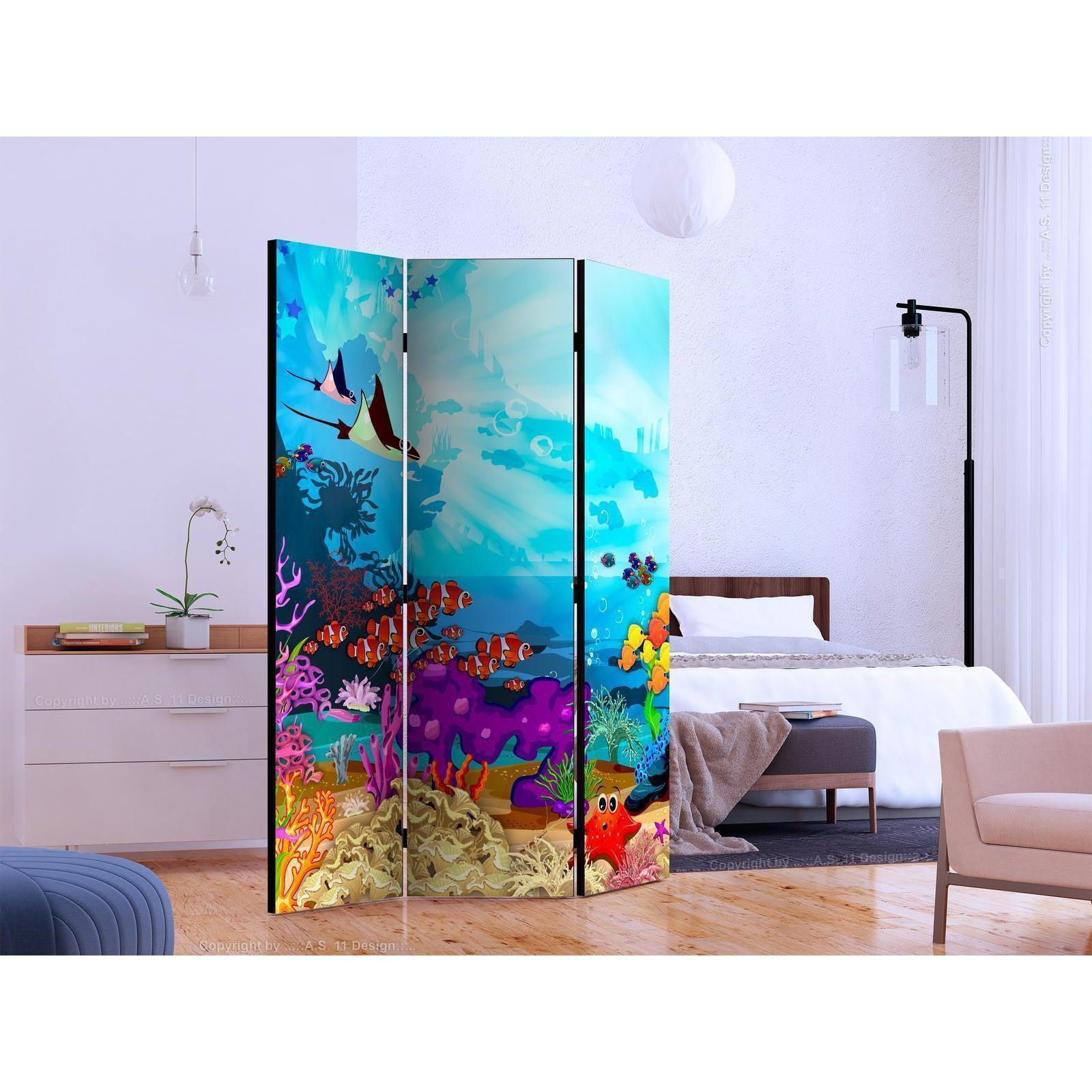 Rumsavdelare - Colourful Fish-Rumsavdelare-Artgeist-peaceofhome.se