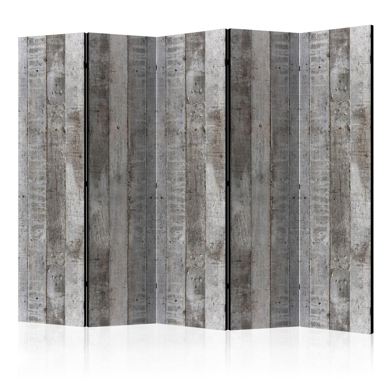 Rumsavdelare - Concrete Timber II-Rumsavdelare-Artgeist-peaceofhome.se