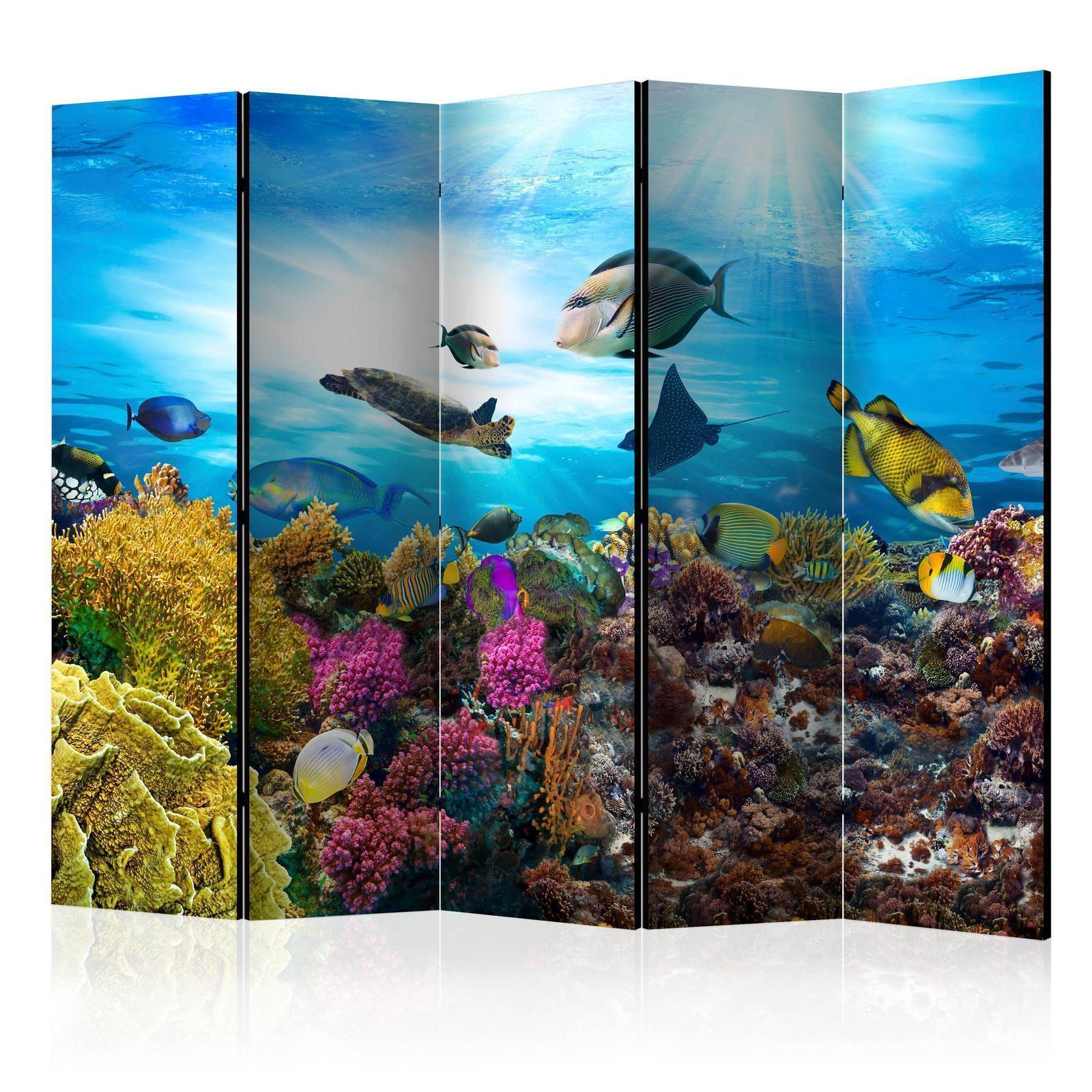 Rumsavdelare - Coral reef II-Rumsavdelare-Artgeist-Ensidig-225x172-peaceofhome.se