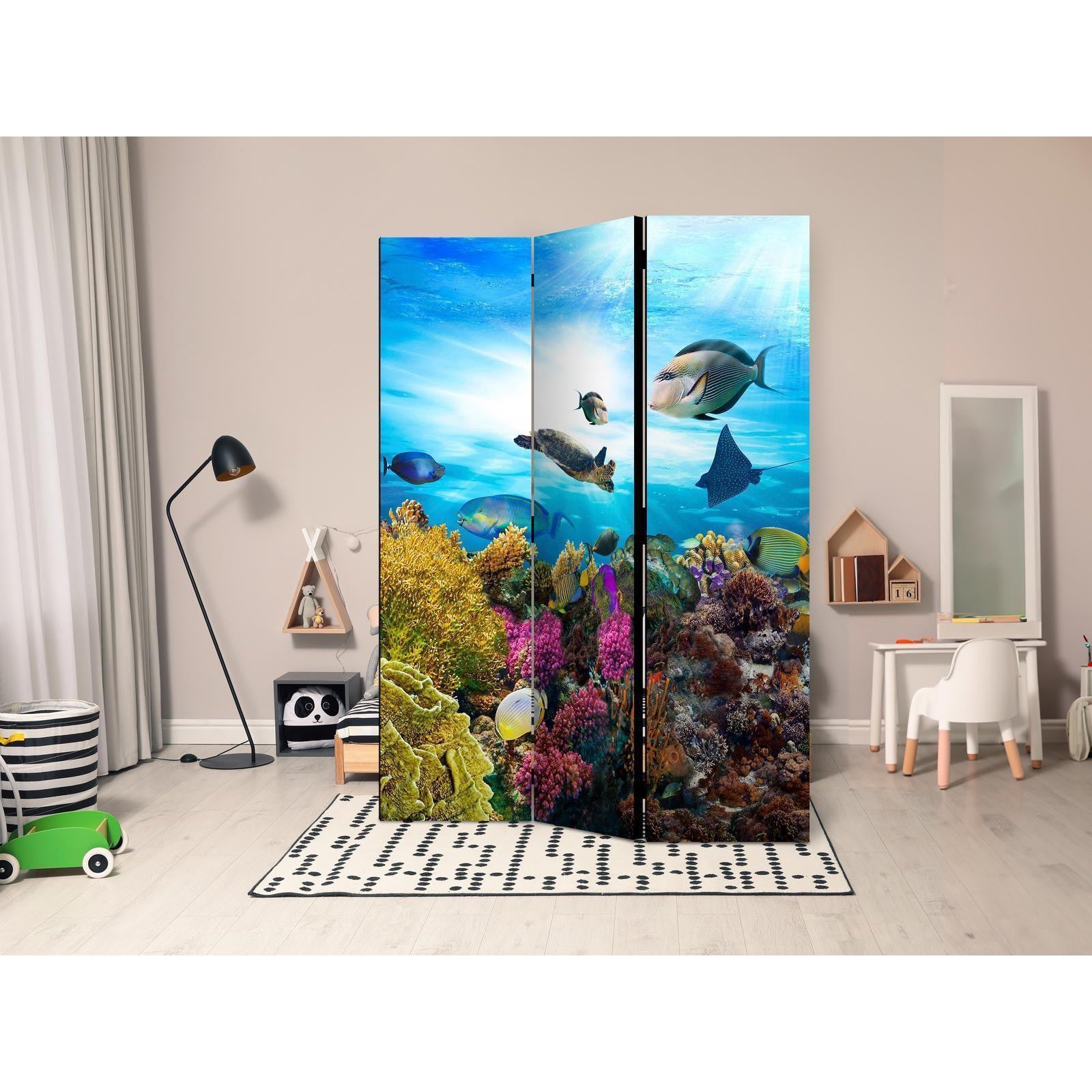 Rumsavdelare - Coral reef-Rumsavdelare-Artgeist-peaceofhome.se