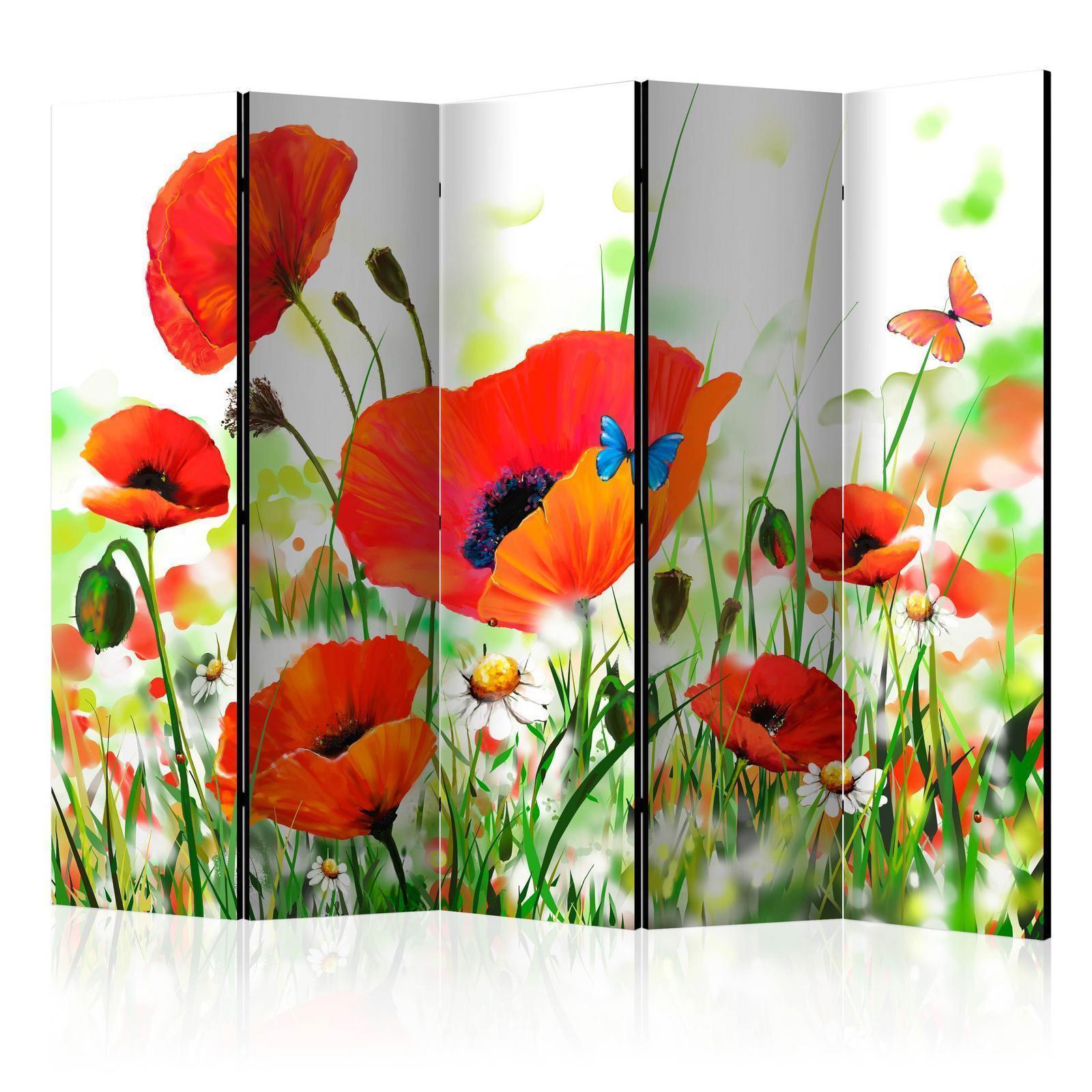 Rumsavdelare - Country poppies II-Rumsavdelare-Artgeist-peaceofhome.se