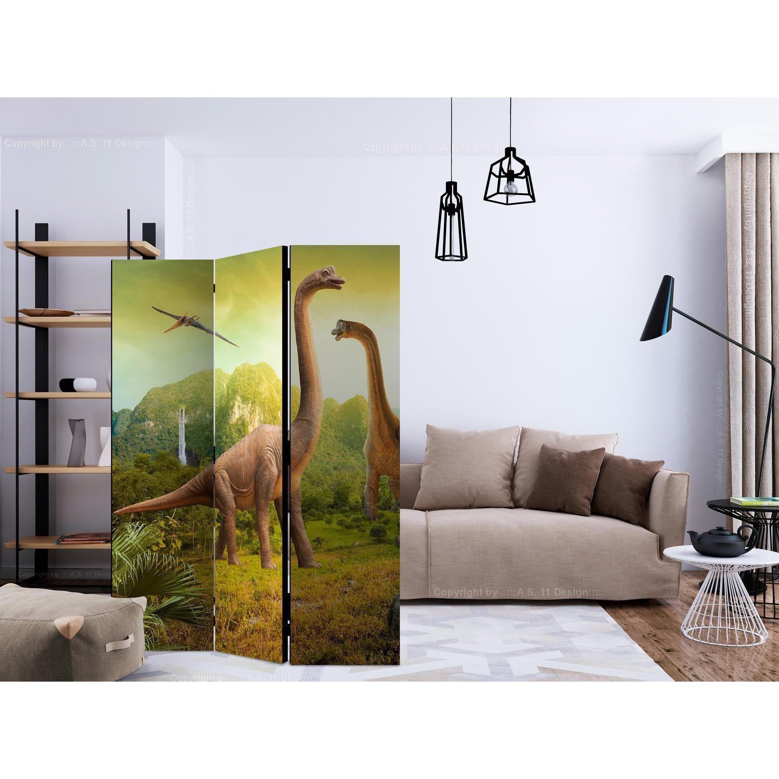 Rumsavdelare - Dinosaurs-Rumsavdelare-Artgeist-peaceofhome.se