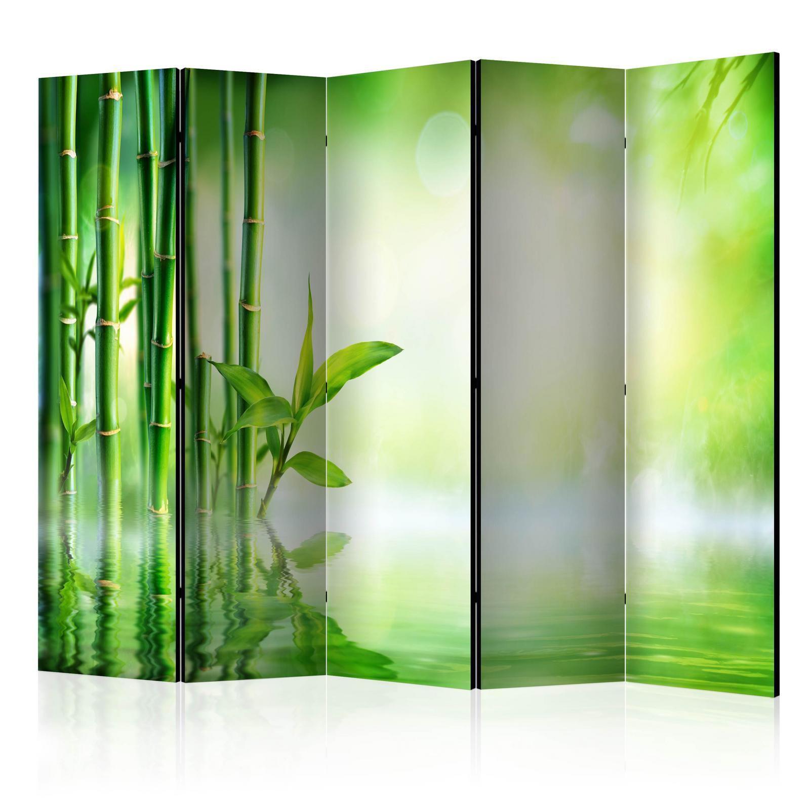 Rumsavdelare - Green Bamboo II-Rumsavdelare-Artgeist-peaceofhome.se