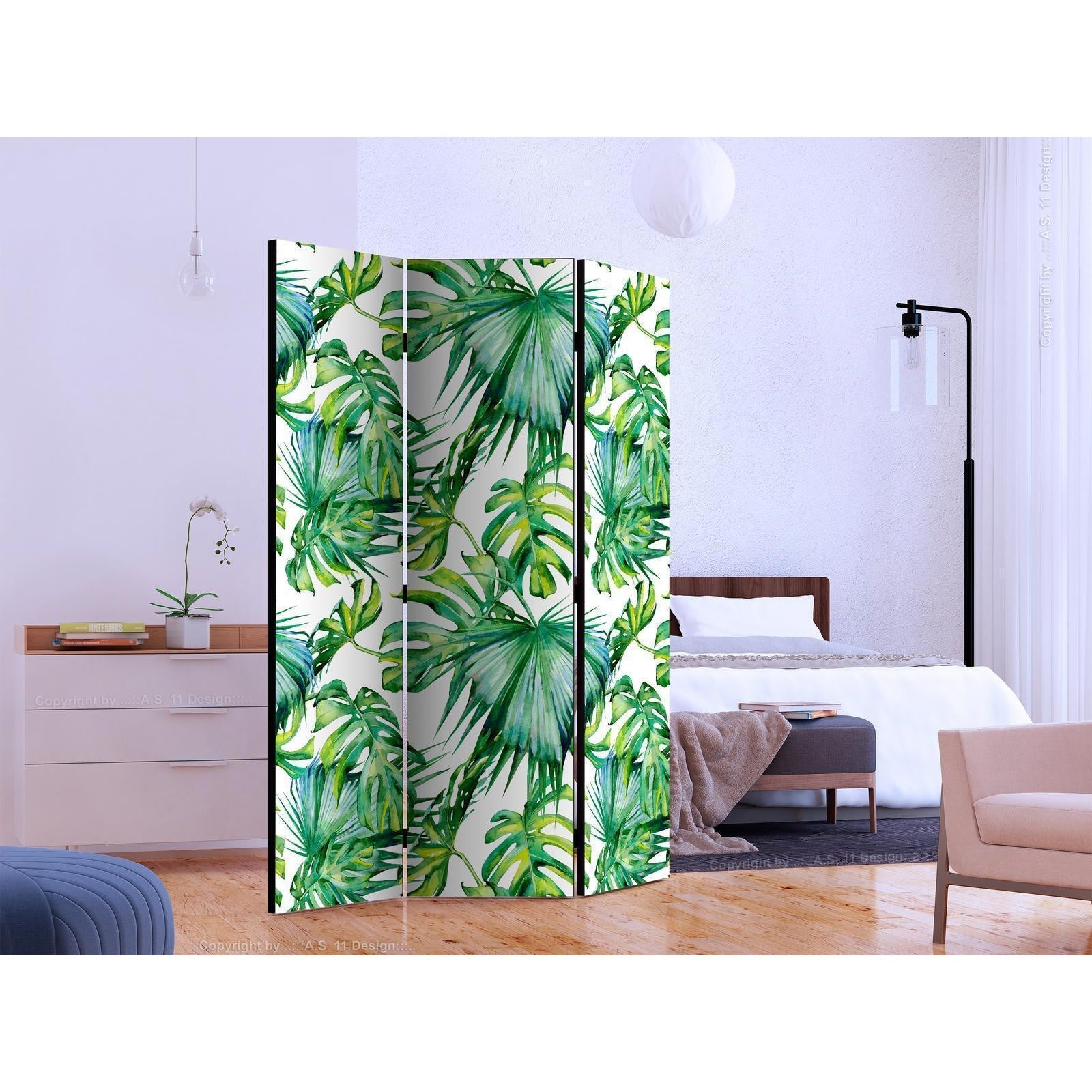 Rumsavdelare - Jungle Leaves-Rumsavdelare-Artgeist-peaceofhome.se