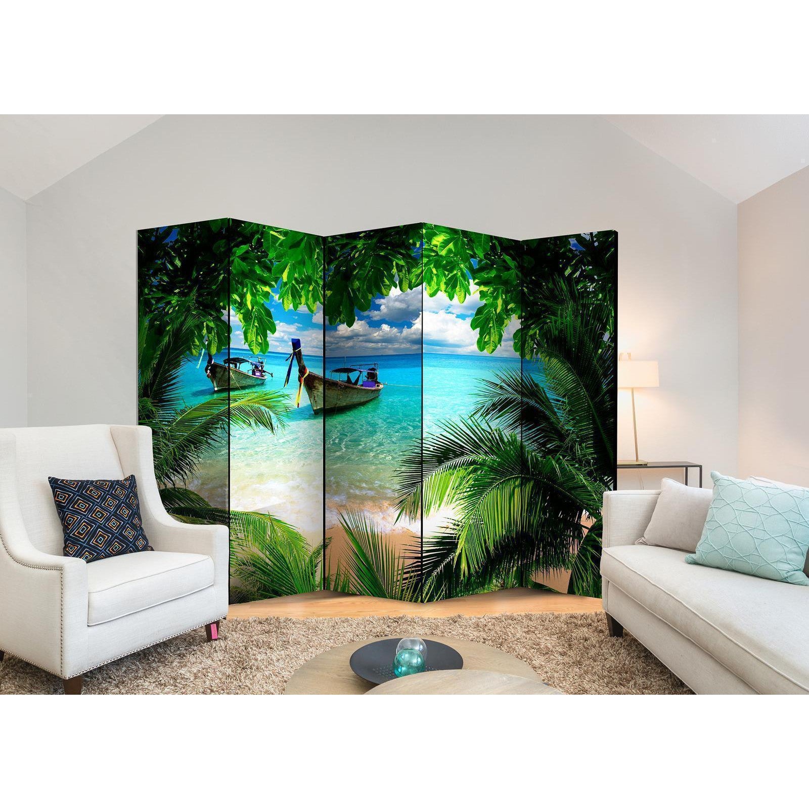 Rumsavdelare - Tropical Paradise II-Rumsavdelare-Artgeist-peaceofhome.se