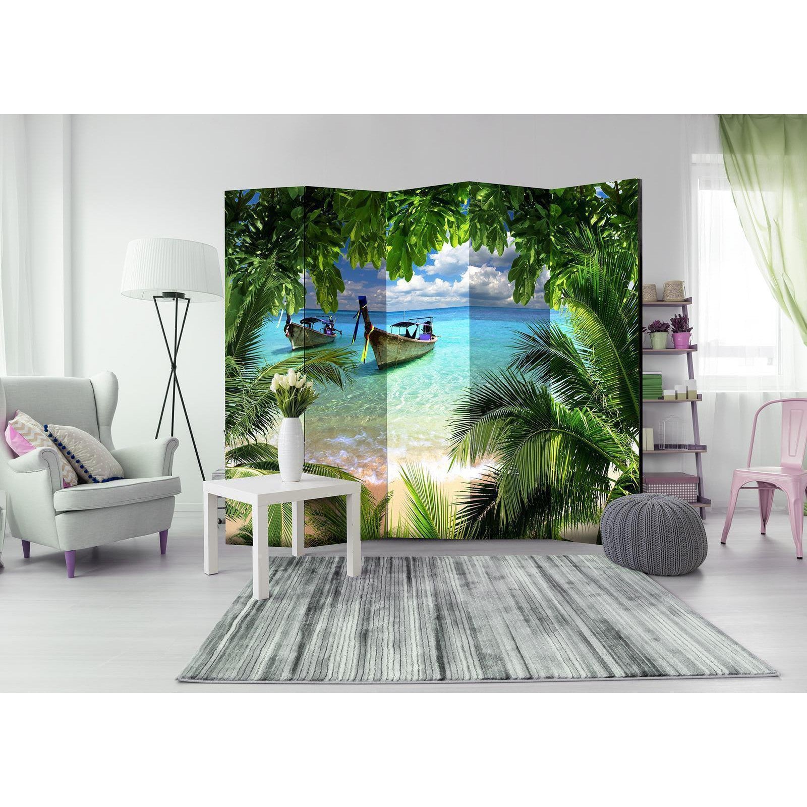 Rumsavdelare - Tropical Paradise II-Rumsavdelare-Artgeist-peaceofhome.se